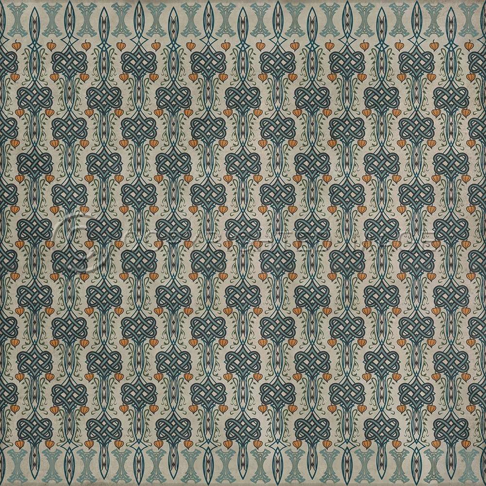 Lord Byron I Speak Not - vinyl floor cloth sizes 84x84, 96x96, 120x120