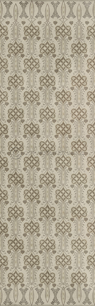 Lord Byron Lines Inscribed Upon a Skull - vinyl floor cloth sizes 24x77, 30x96, 26x83, 36x115
