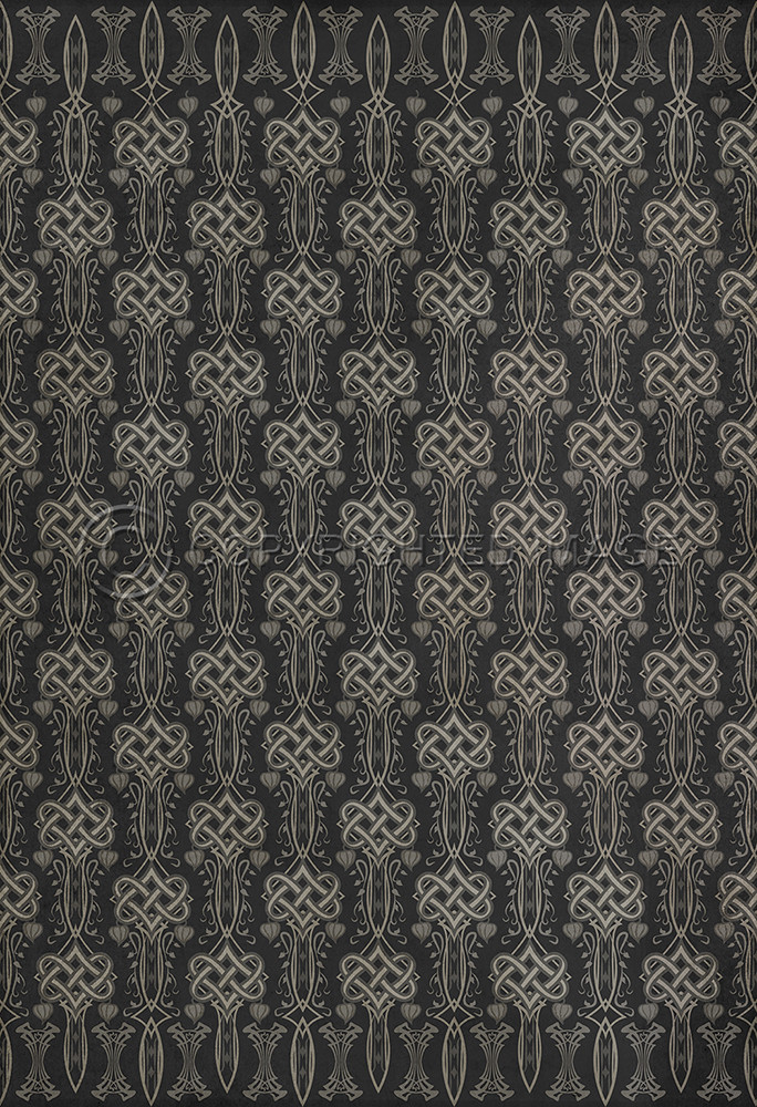 Lord Byron She Walks in Beauty - vinyl floor cloth sizes sizes 52x76, 70x102