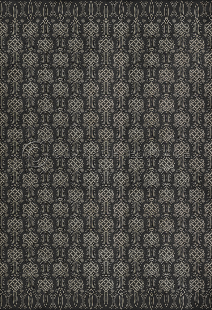 Lord Byron She Walks in Beauty - vinyl floor cloth sizes sizes 84x120, 96x140, 120x175