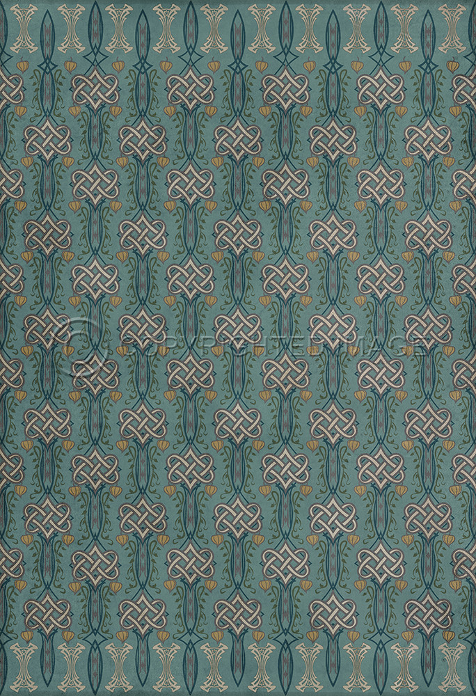 Lord Byron The Dream - vinyl floor cloth sizes 52x76, 70x102