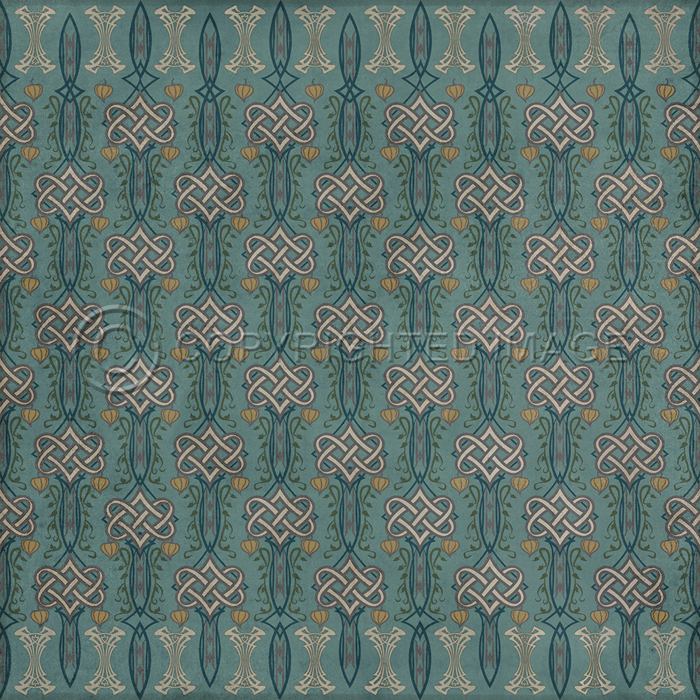 Lord Byron The Dream - vinyl floor cloth sizes 60x60, 72x72