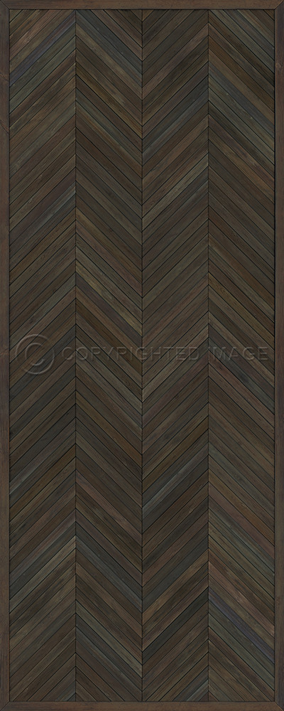 The Legacy American Statesman - vinyl floor cloth sizes 30x75, 36x90