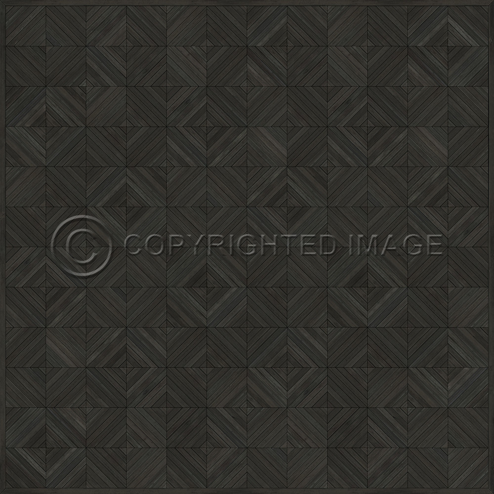 School of Thought Hold That Thought - vinyl floor cloth sizes 96x96, 120x120