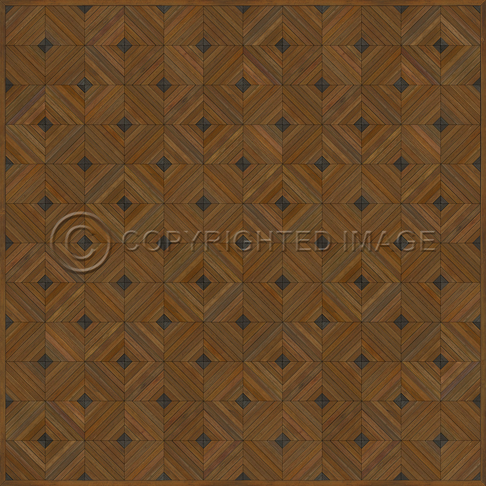 School of Thought So Many Books - vinyl floor cloth sizes 96x96, 120x120