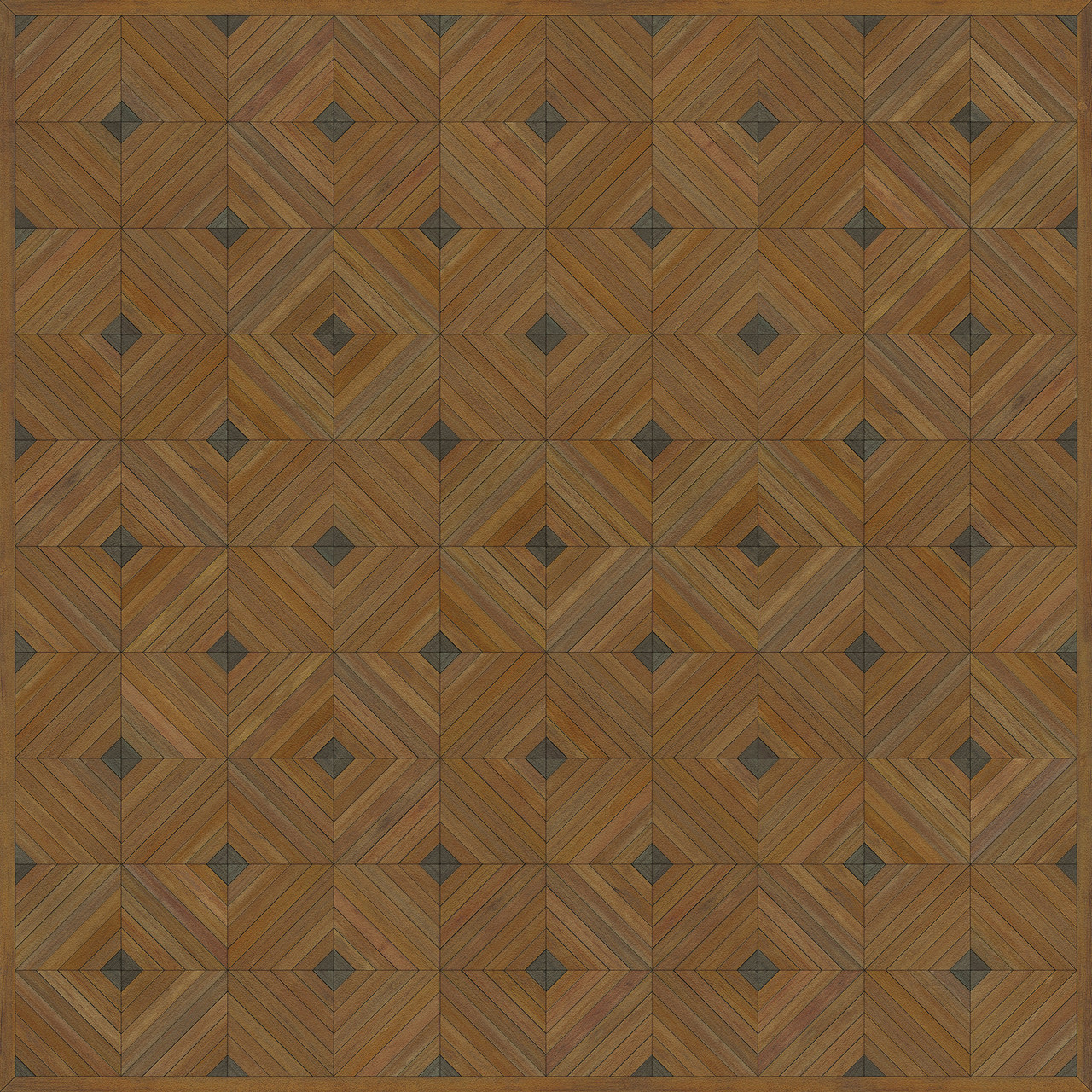 School of Thought So Many Books - vinyl floor cloth size 84x84