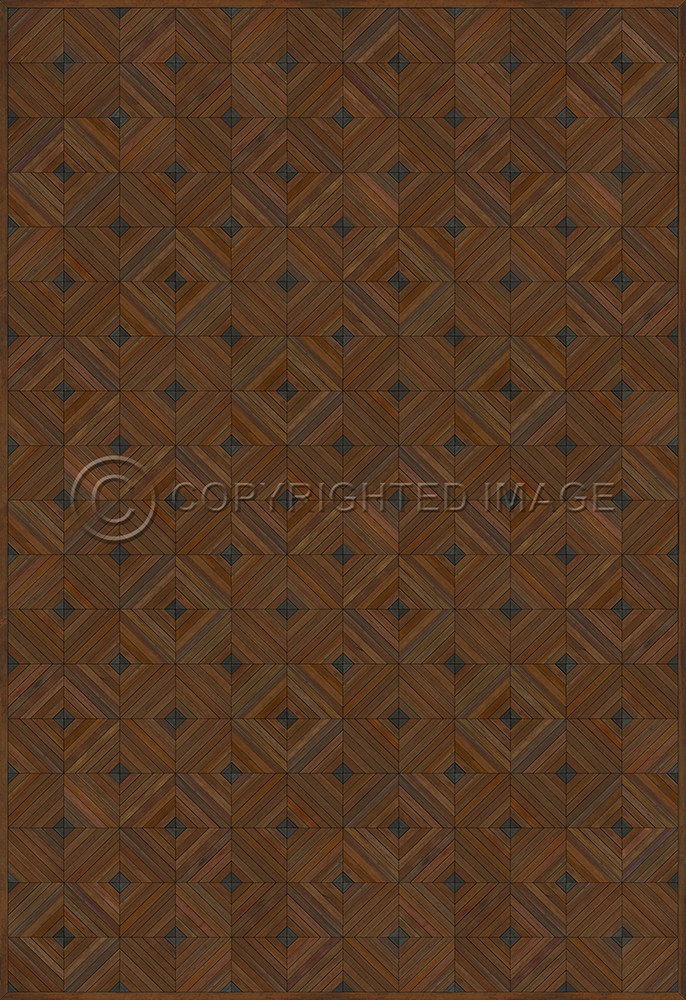 School of Thought The Master of My Fate - vinyl floor cloth sizes 96x140, 120x175