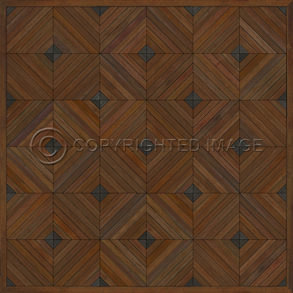 School of Thought The Master of My Fate - vinyl floor cloth sizes 60x60, 72x72