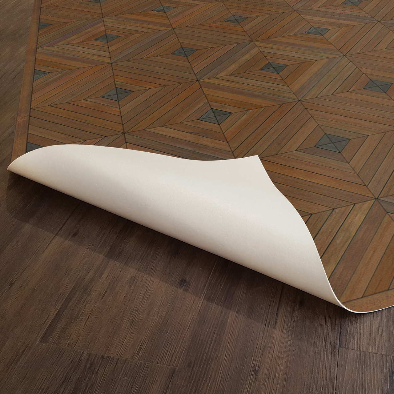 School of Thought The Master of My Fate - vinyl floor cloth underside 
