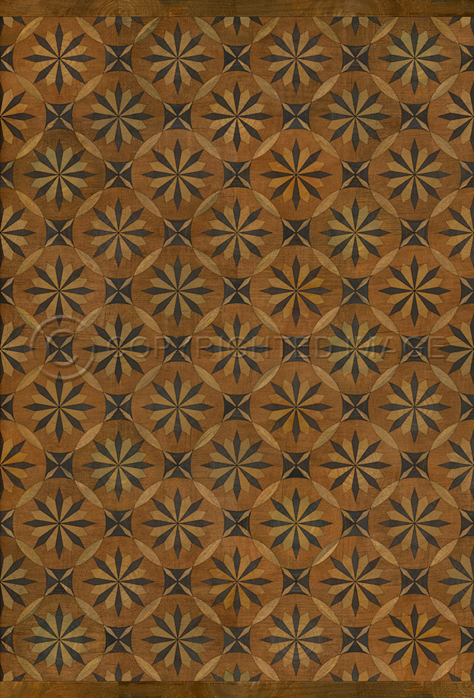 Roycrofter Art and Life - vinyl floor cloth sizes 20x30, 24x36. 30x44, 38x56