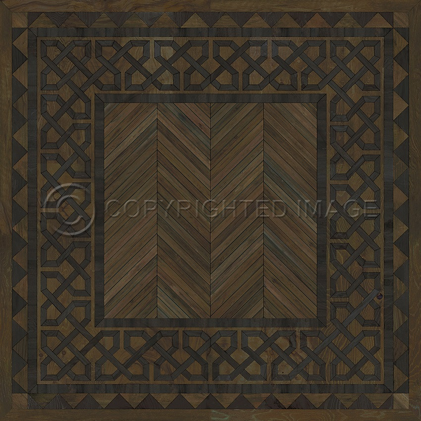 University Princeton - vinyl floor cloth sizes 36x36, 48x48