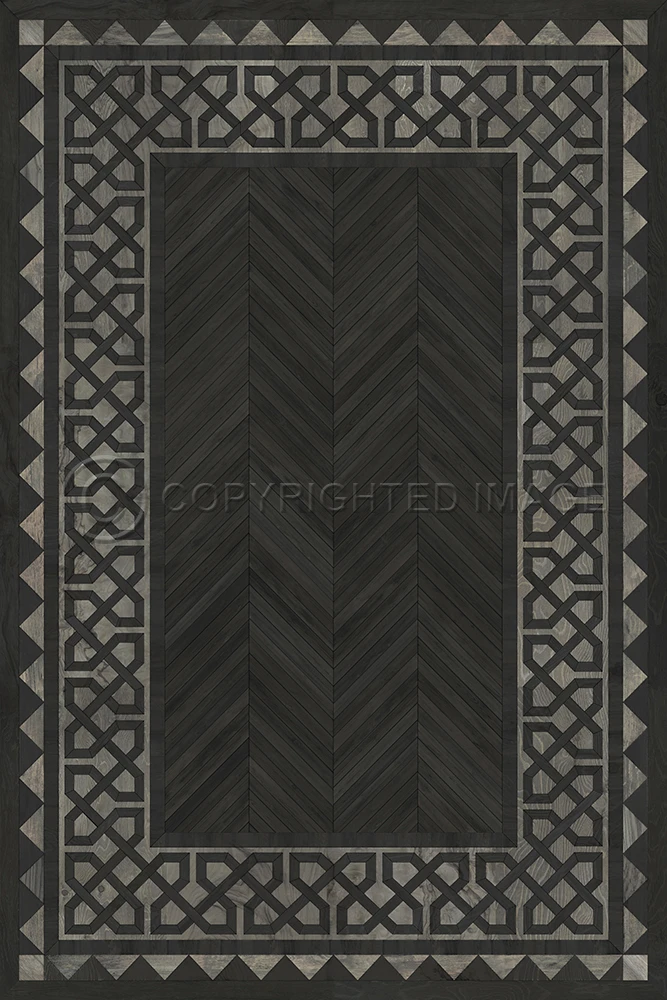 University Wellington - vinyl floor cloth sizes 20x30, 24x36, 30x44, 38x56
