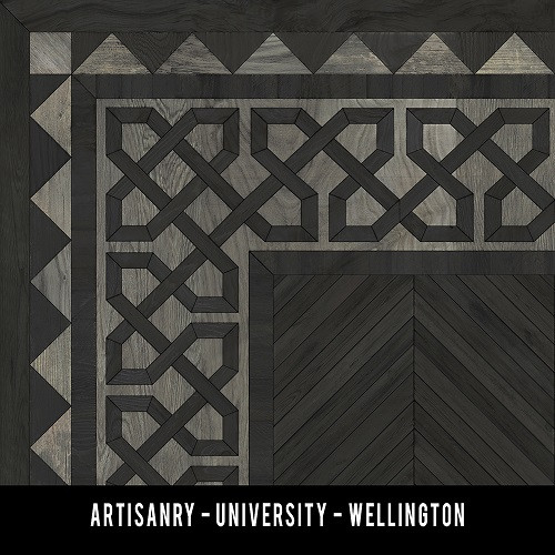 University Wellington - vinyl floor cloth swatch sample