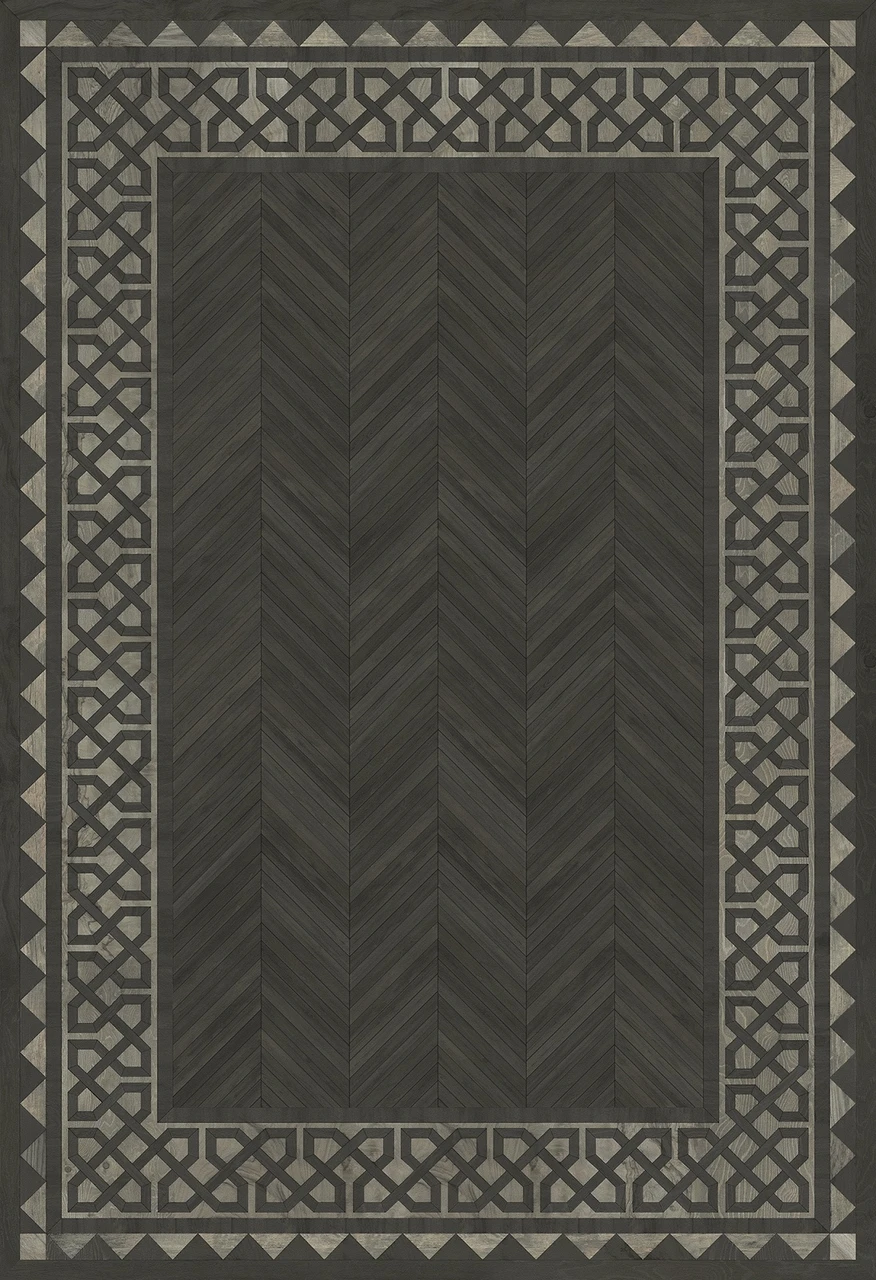 University Wellington - vinyl floor cloth sizes 52x76, 70x102