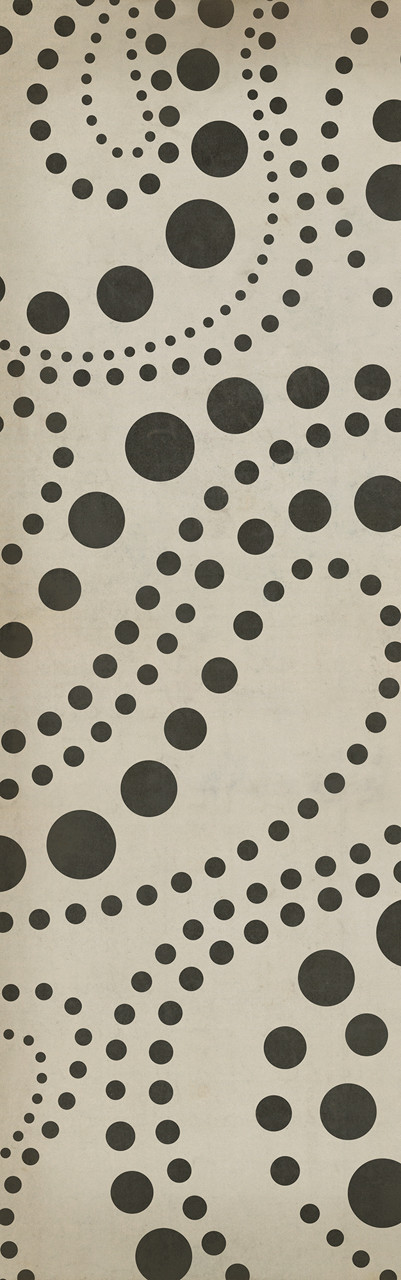 Classic Pattern 12 Catch 22 - vinyl floor cloth sizes 26x83, 36x115