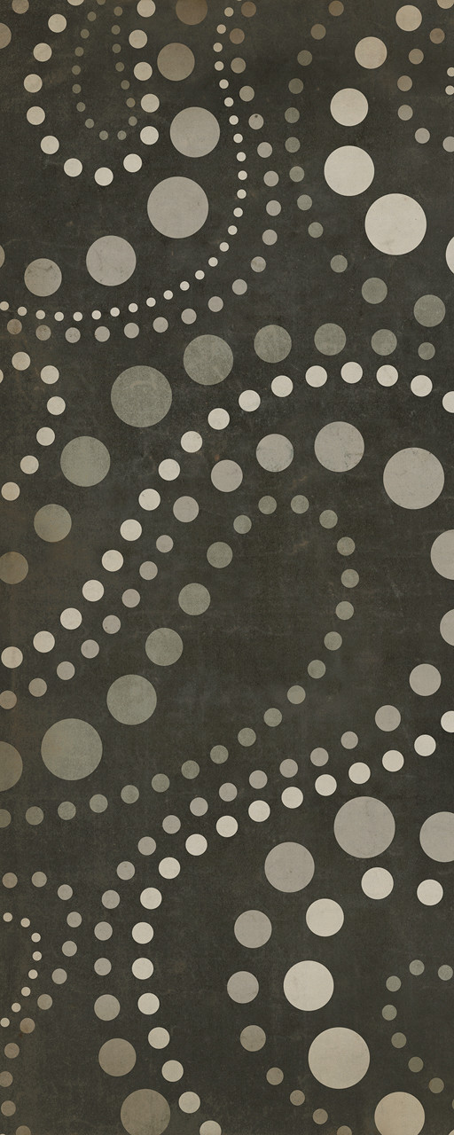 Classic Pattern 12 The Time Traveler - vinyl floor cloth sizes 30x75, 36x90