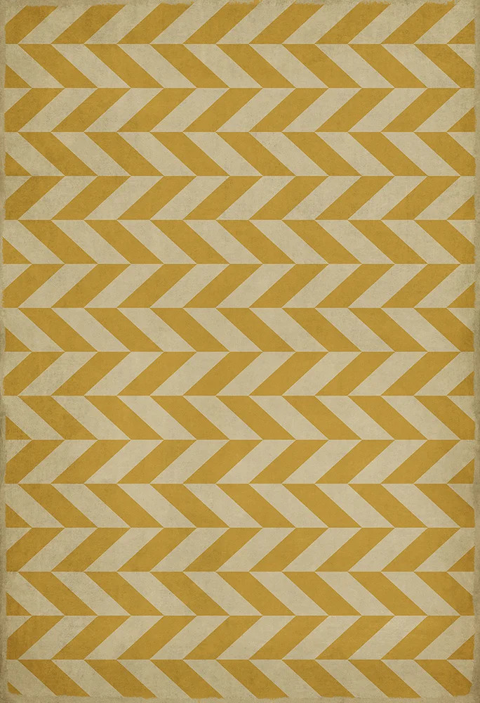 Pattern  6 Apollo - vinyl floor cloth sizes 52x76, 70x102