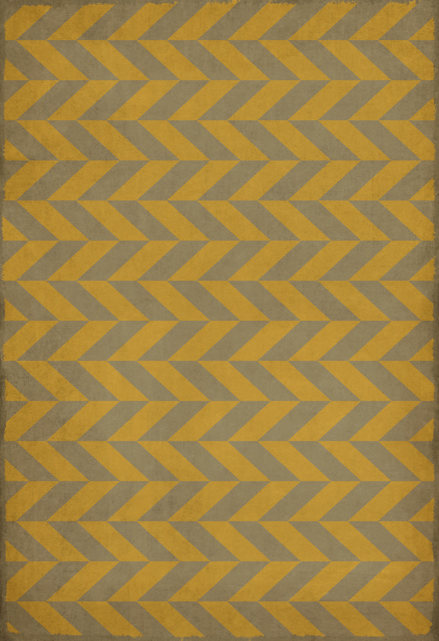 Classic Pattern 6 Artemis - vinyl floor cloth sizes 52x76, 70x102