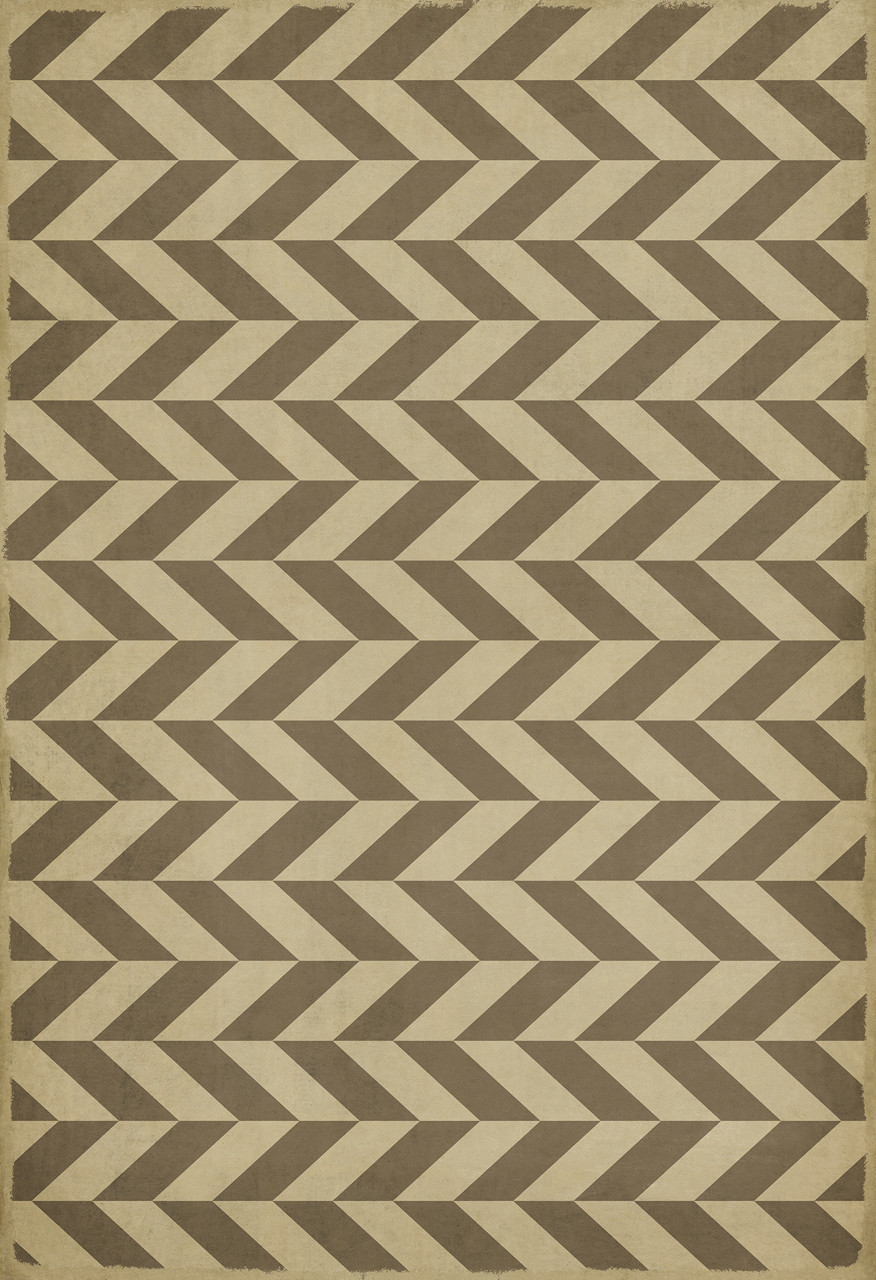 Classic Pattern  6 Mercurius - vinyl floor cloth sizes 52x76, 70x102