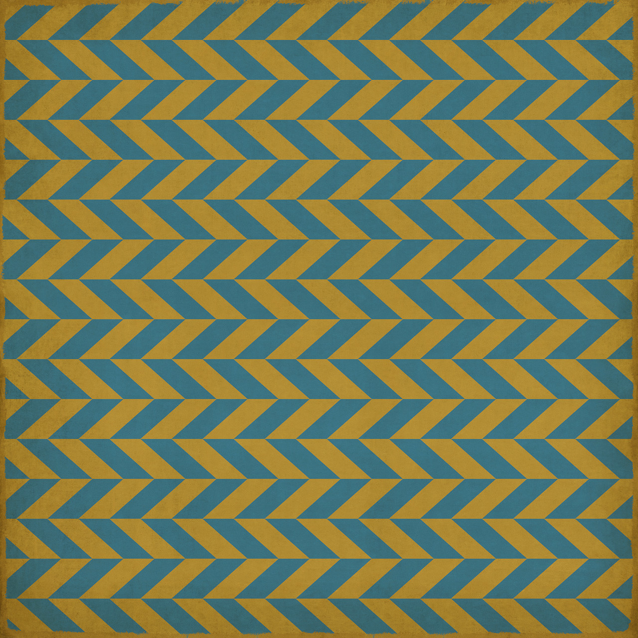 Classic Pattern  6 Neptunus - vinyl floor cloth sizes 84x84, 96x96, 120x120