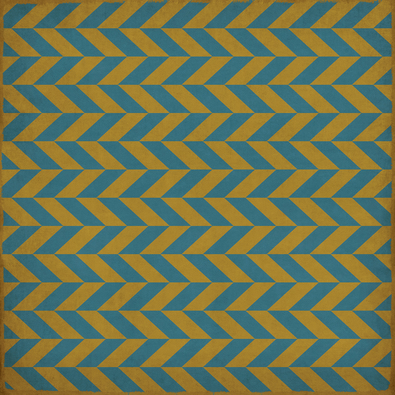 Classic Pattern  6 Neptunus - vinyl floor cloth size 84x84