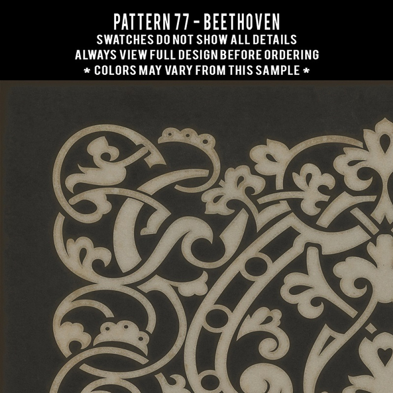 Spicher and Company Pattern 77 - Beethoven - 20 x 30