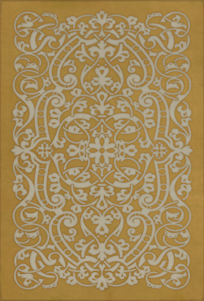 Pattern 77 Handel - vinyl floor cloth rectangle sizes