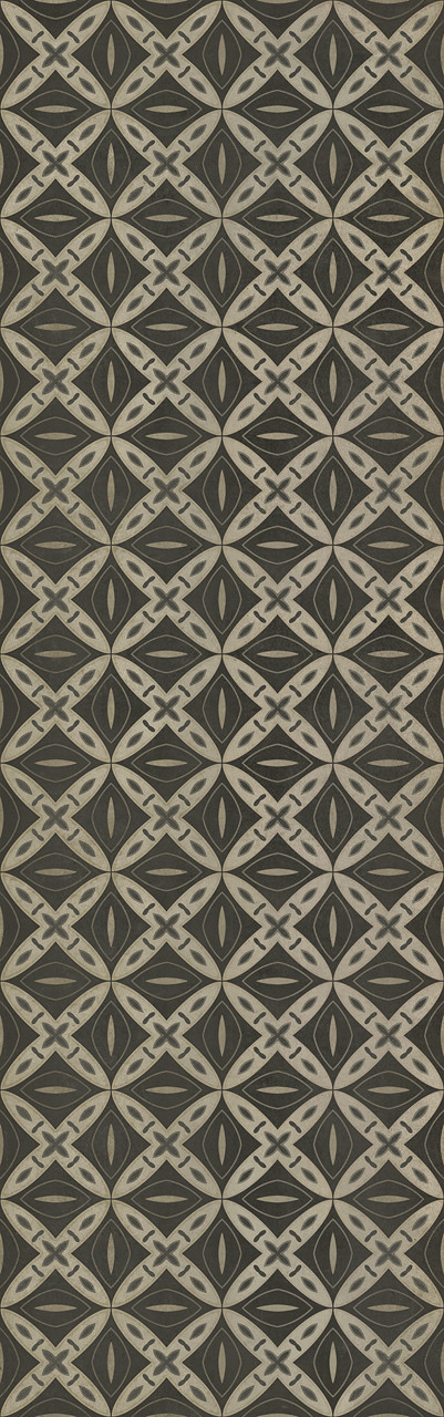 Pattern 82 Captain Hook - vinyl floor cloth sizes 26x83, 36x115