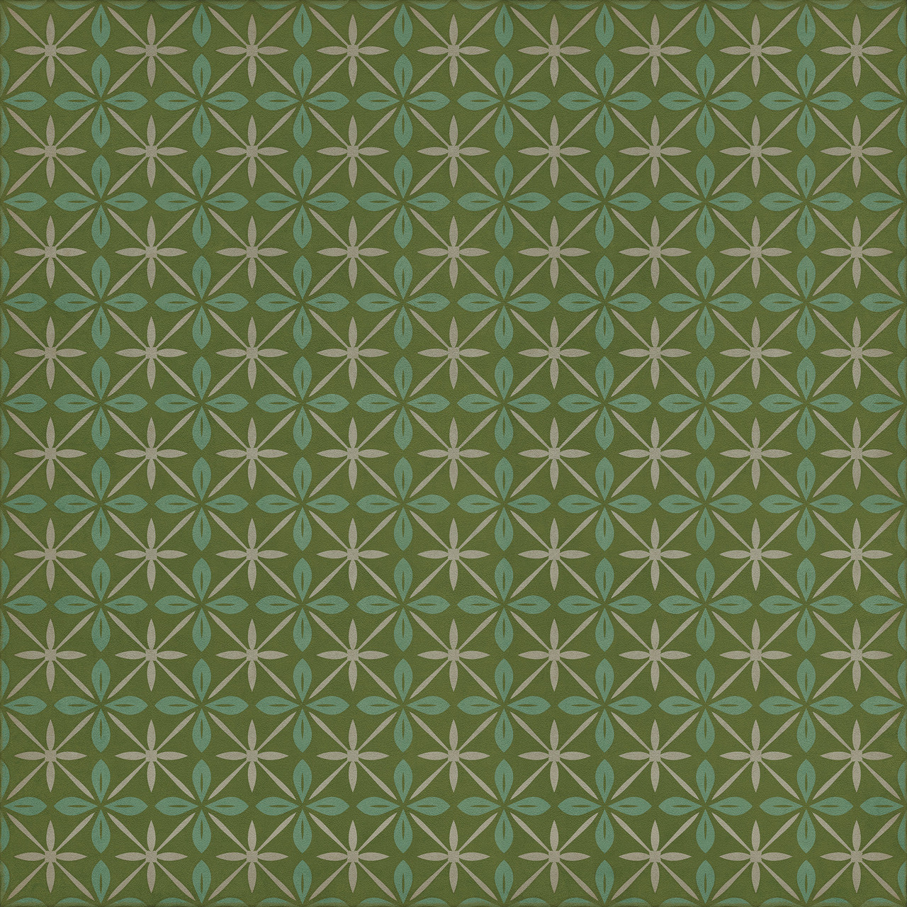 Pattern 81 Downtown Diner - vinyl floor cloth size 84x84