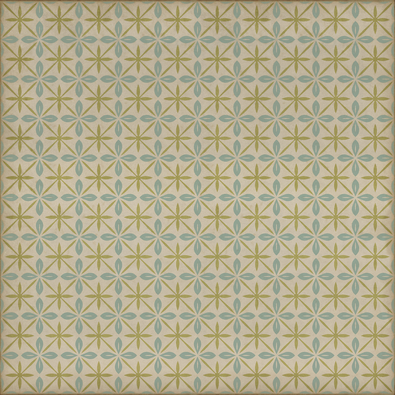 Pattern 81 Mom's Kitchen - vinyl floor cloth sizes 84x84, 96x96, 120x120