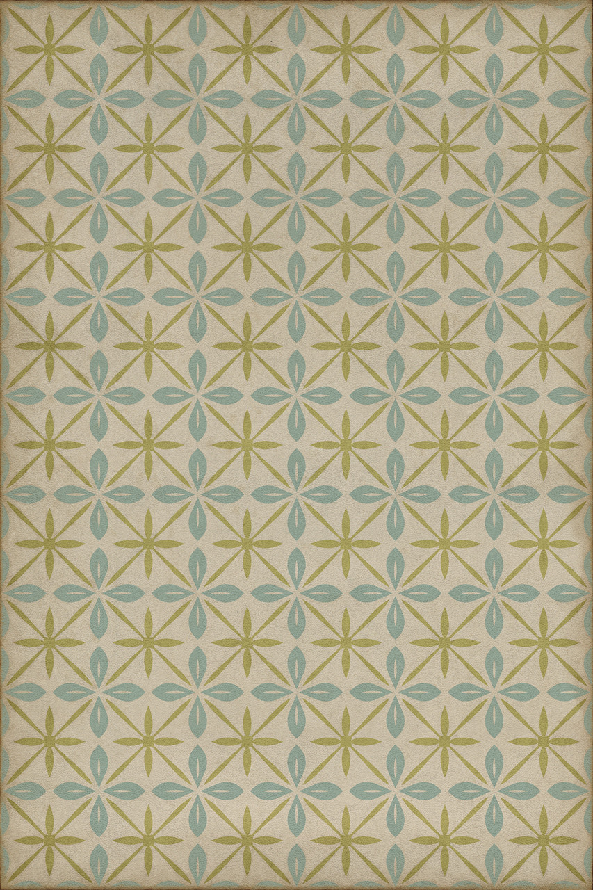 Pattern 81 Mom's Kitchen - vinyl floor cloth sizes 20x30, 24x36, 30x44, 38x56