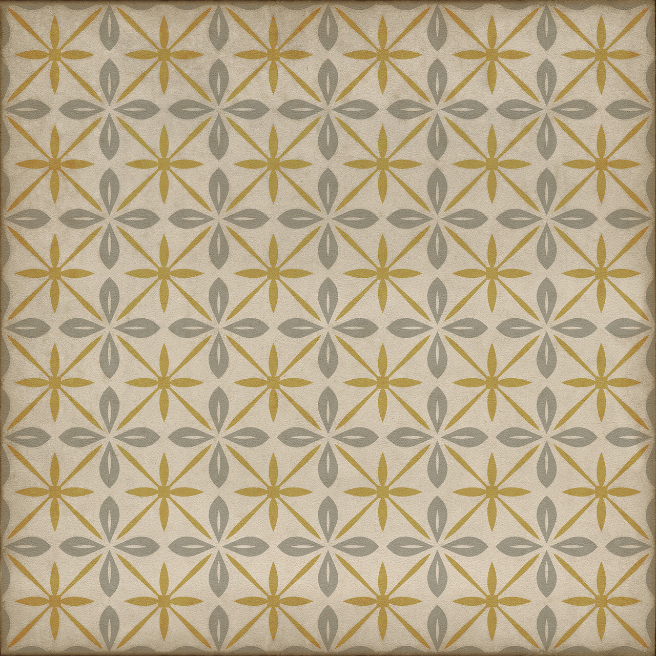 Pattern 81 The Breakfast Club - vinyl floor cloth sizes 36x36, 48x48