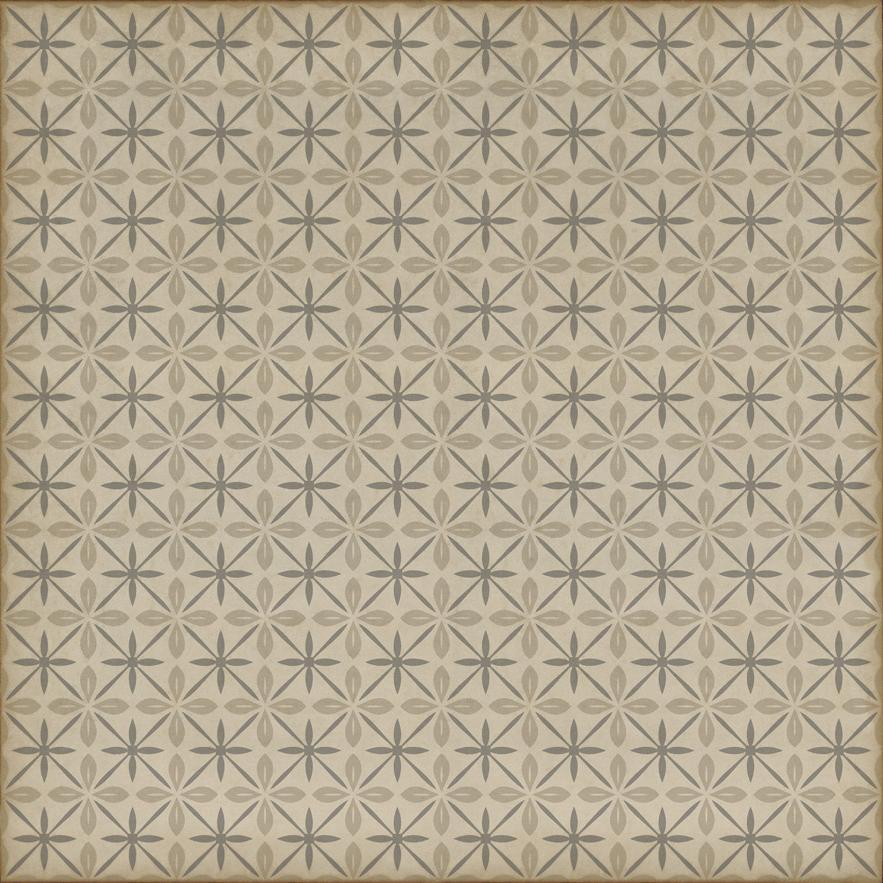 Pattern 81 The Carhop - vinyl floor cloth sizes 84x84, 96x96, 120x120