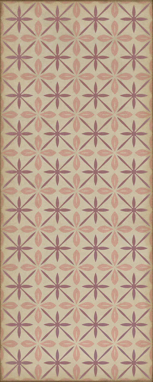 Pattern 81 The Confectioner - vinyl floor cloth sizes 30x75, 36x90
