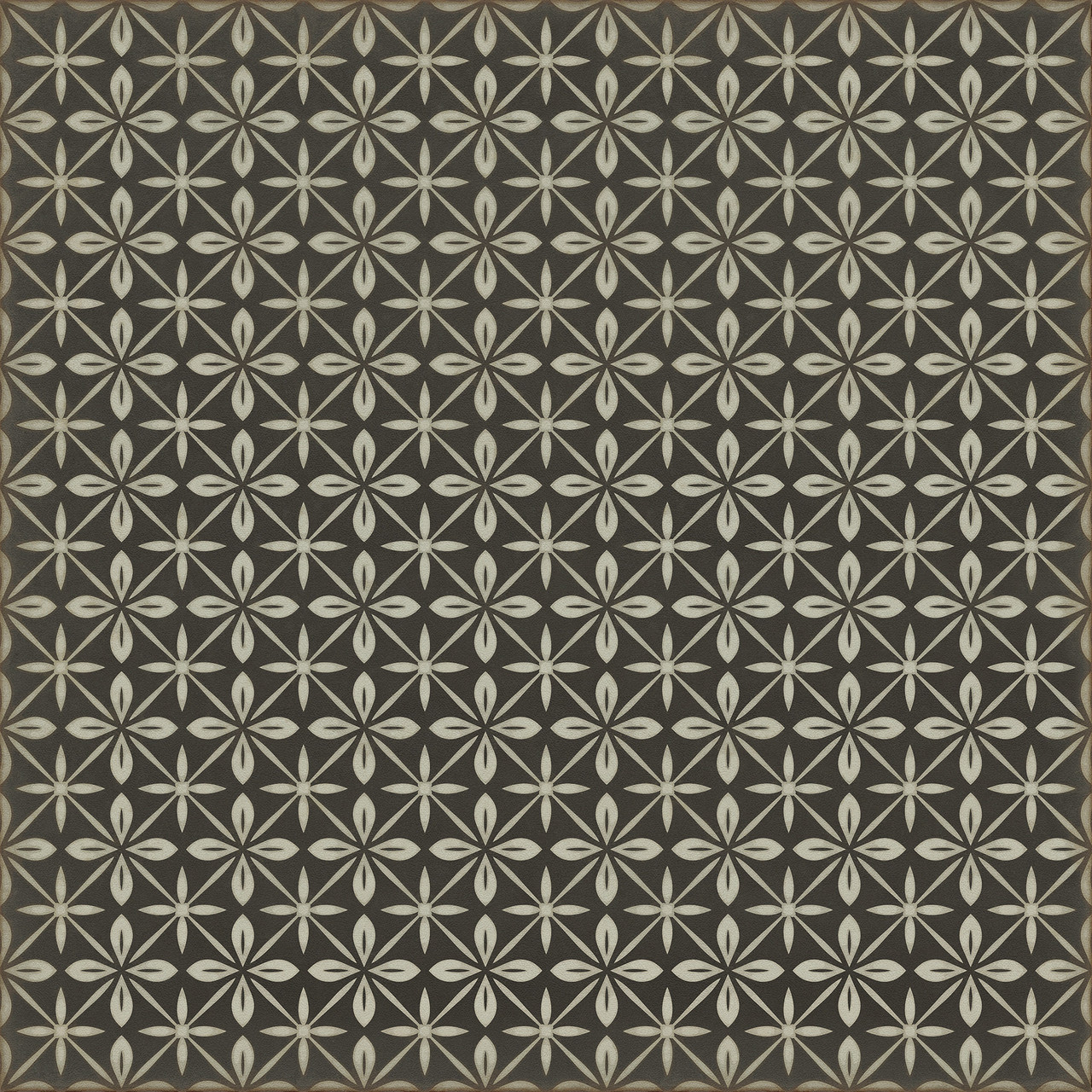 Pattern 81 Uptown Diner - vinyl floor cloth size 84x84