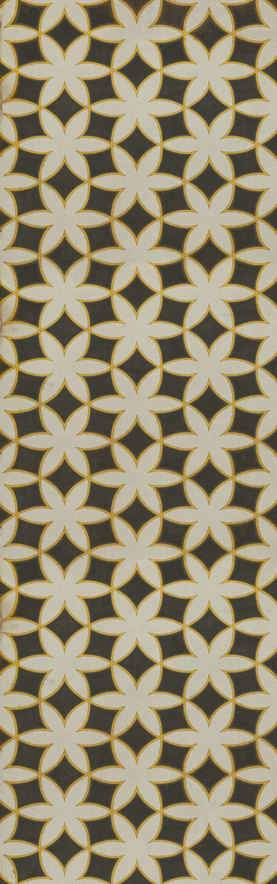 Pattern 79 Casablanca - vinyl floor cloth sizes 26x83, 36x115