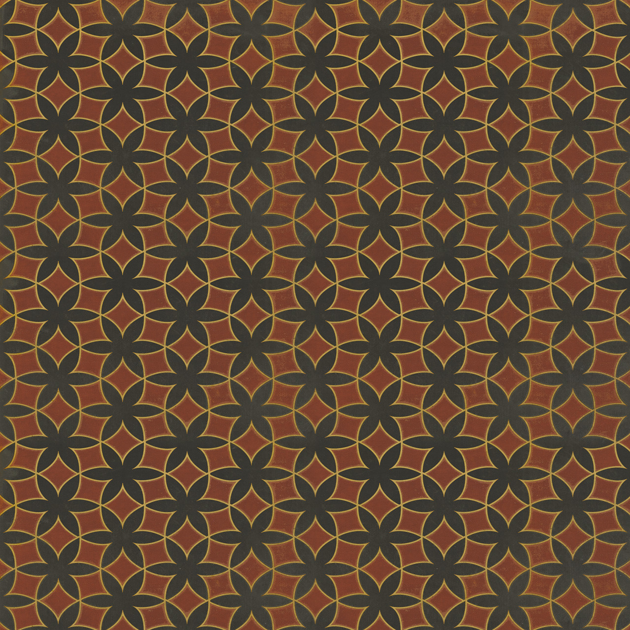 Pattern 79 Gone With the Wind - vinyl floor cloth sizes 84x84, 96x96, 120x120