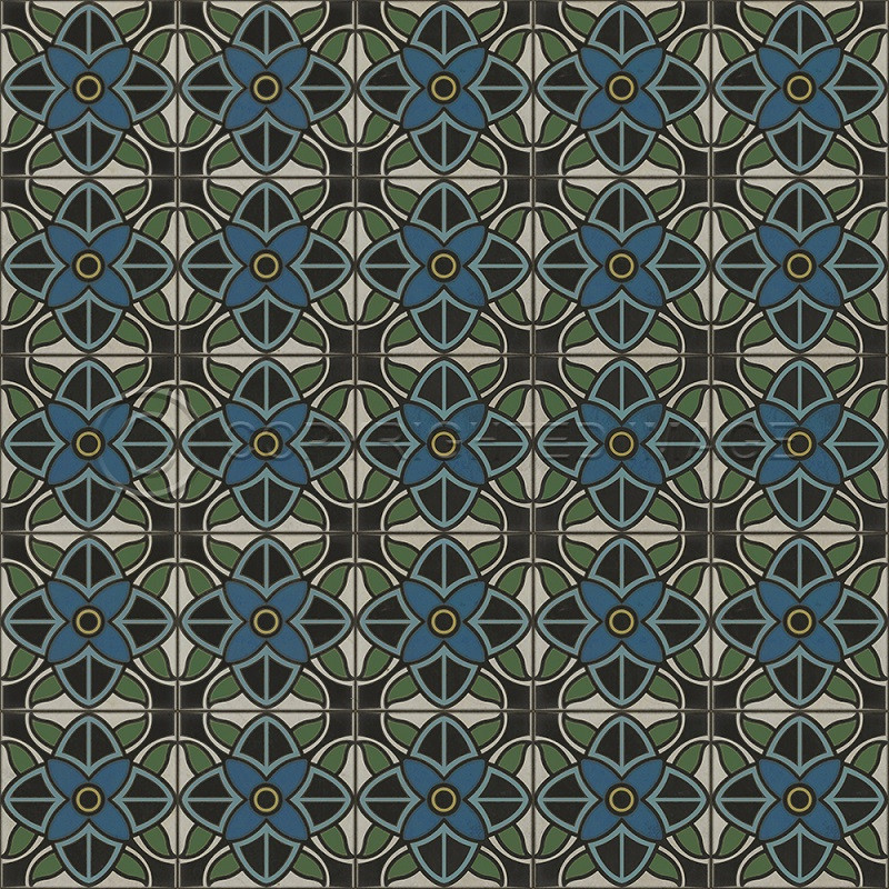 Pattern 80 Judy Garland - vinyl floor cloth sizes 60x60, 72x72