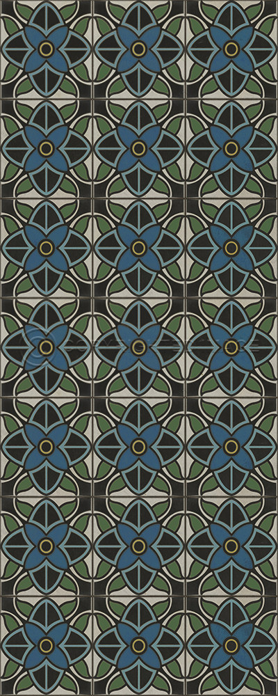 Pattern 80 Judy Garland - vinyl floor cloth sizes 30x75, 36x90