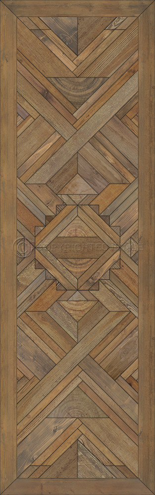Appalachian: A Brighter World - vinyl floor cloth sizes 24x77, 30x96, 26x83, 36x115