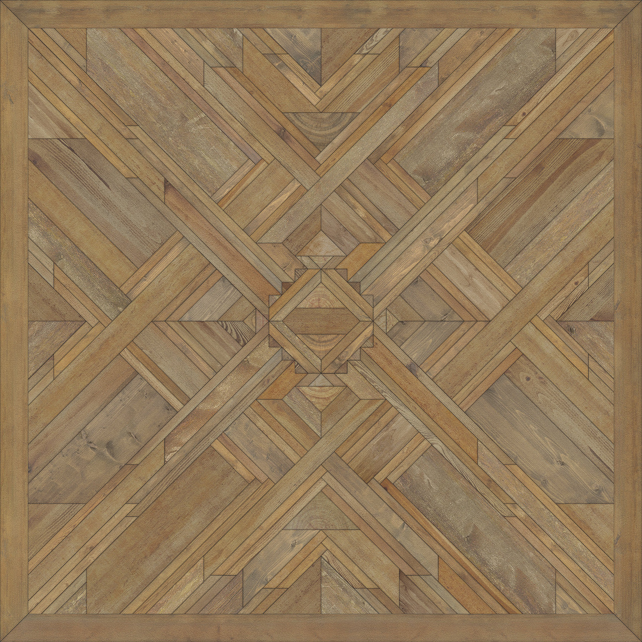 Appalachian: A Brighter World - vinyl floor cloth 84x84