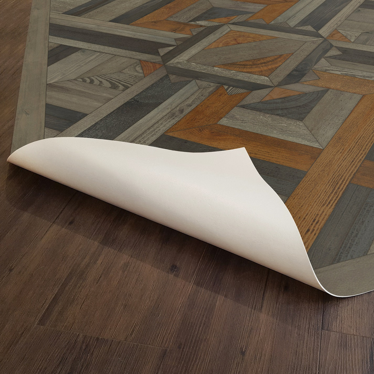 Appalachian: In Great Grandeur - vinyl floor cloth underside 