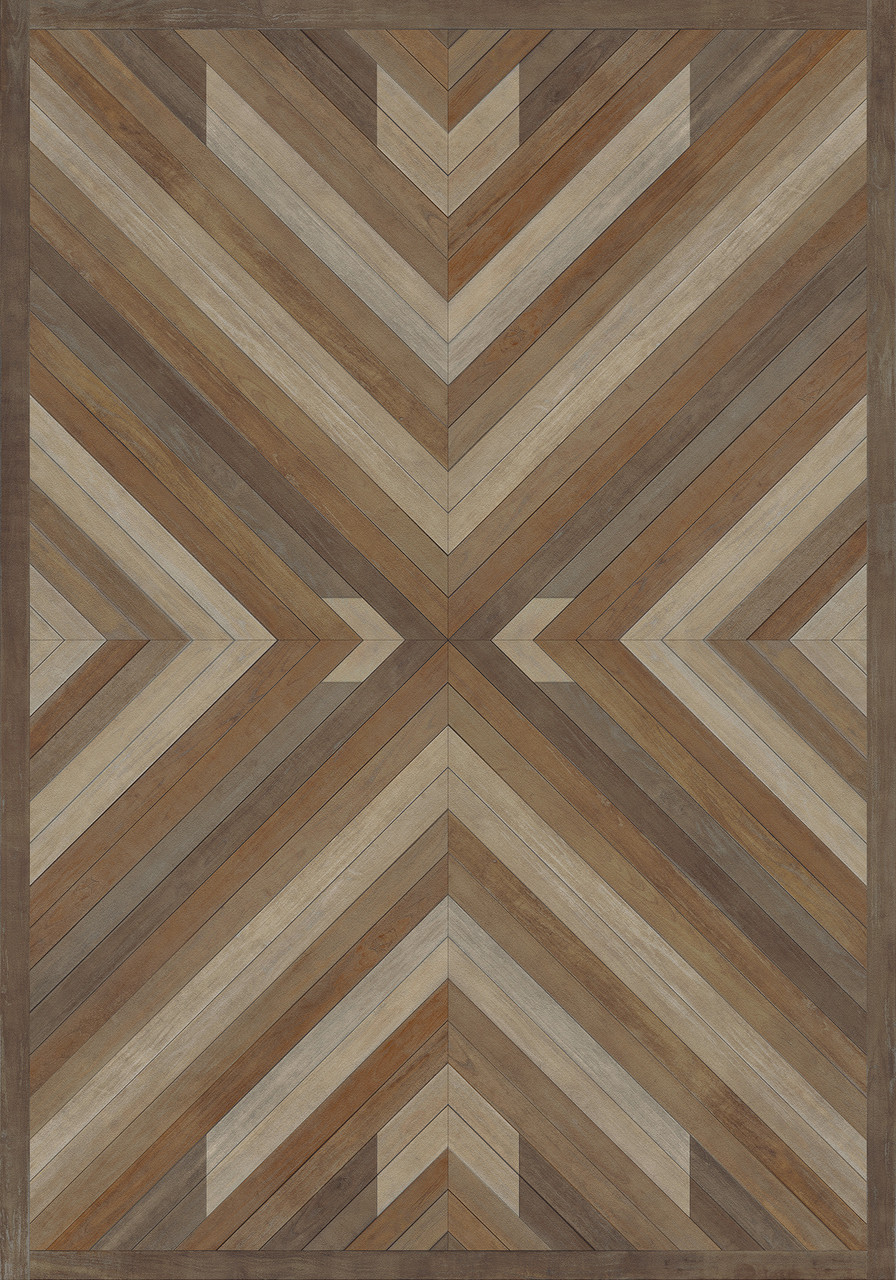 Bohemian: Bohemia Proper - vinyl floor cloth 84x120
