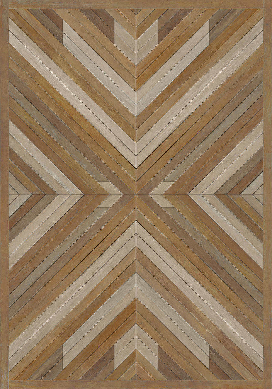 Bohemian: Rhapsody - vinyl floor cloth 84x120