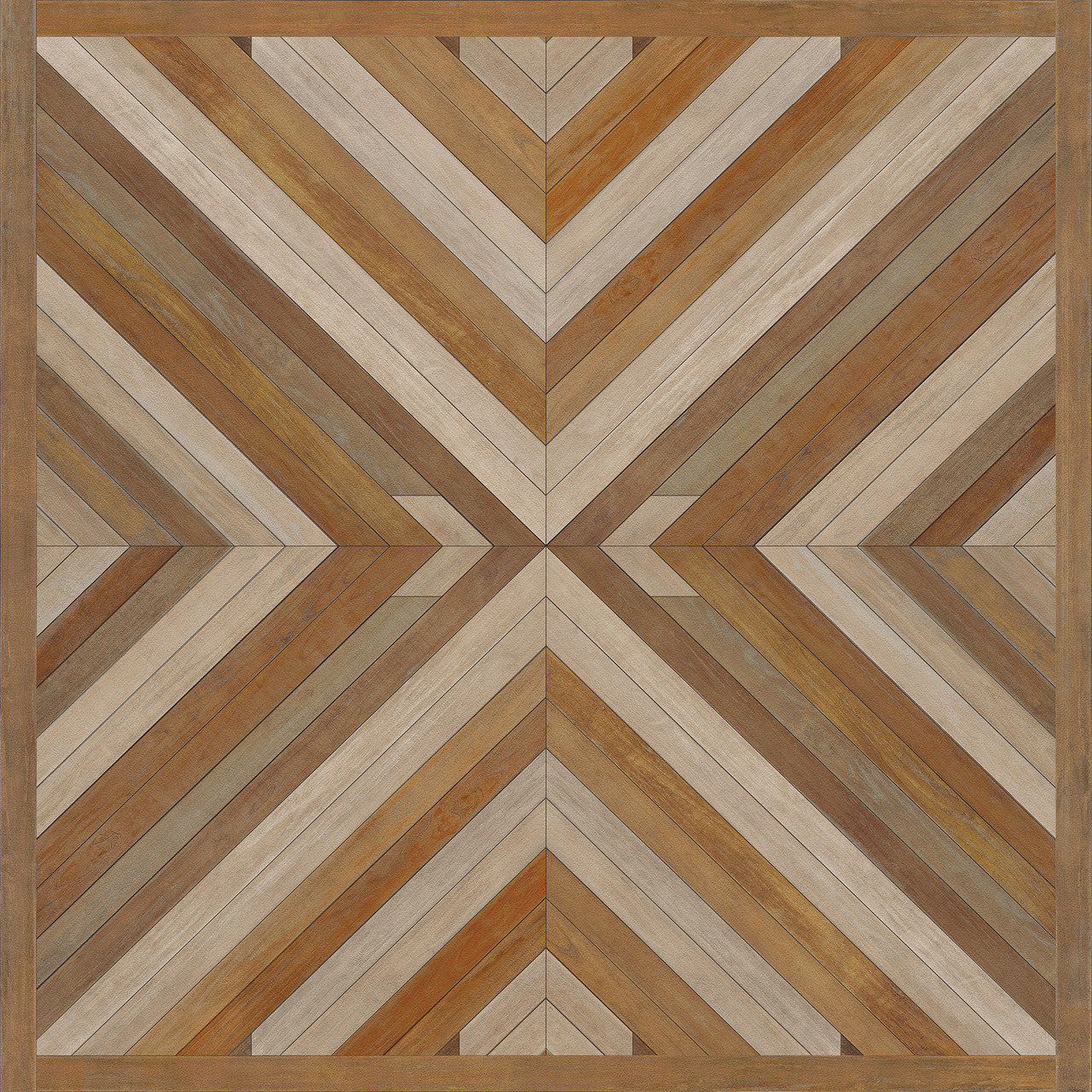 Bohemian: Rhapsody - vinyl floor cloth 84x84