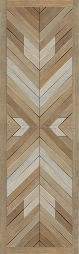 Bohemian: Romani - vinyl floor cloth sizes 24x77, 30x96, 26x83, 36x115