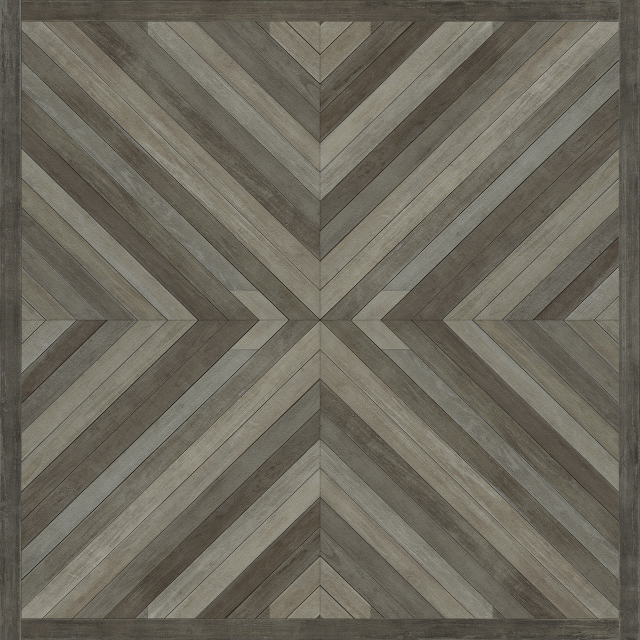 Bohemian: Queen of Bohemia - vinyl floor cloth 84x84