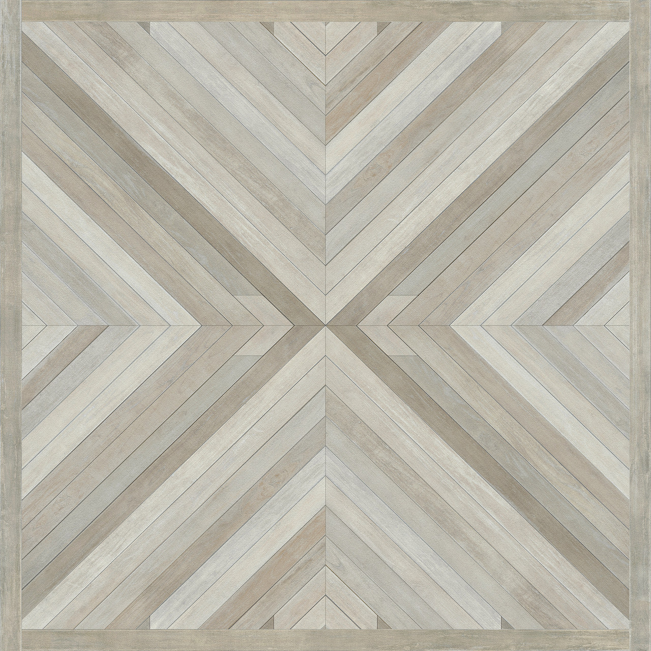 Bohemian: Alps - vinyl floor cloth 84x84