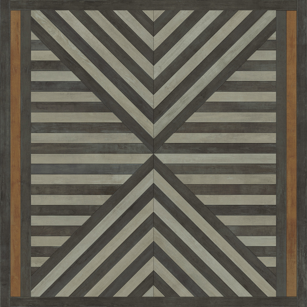 Hoia I Think Strange Things - vinyl floor cloth 84x84