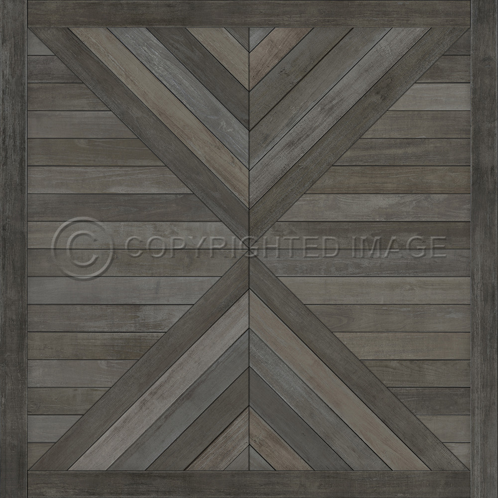 Hoia Knowledge is Stronger Than Memory - vinyl floor cloth sizes 36x36, 48x48